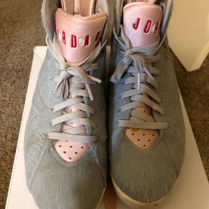 Retro 7’s o’hares shoes are in ok condition